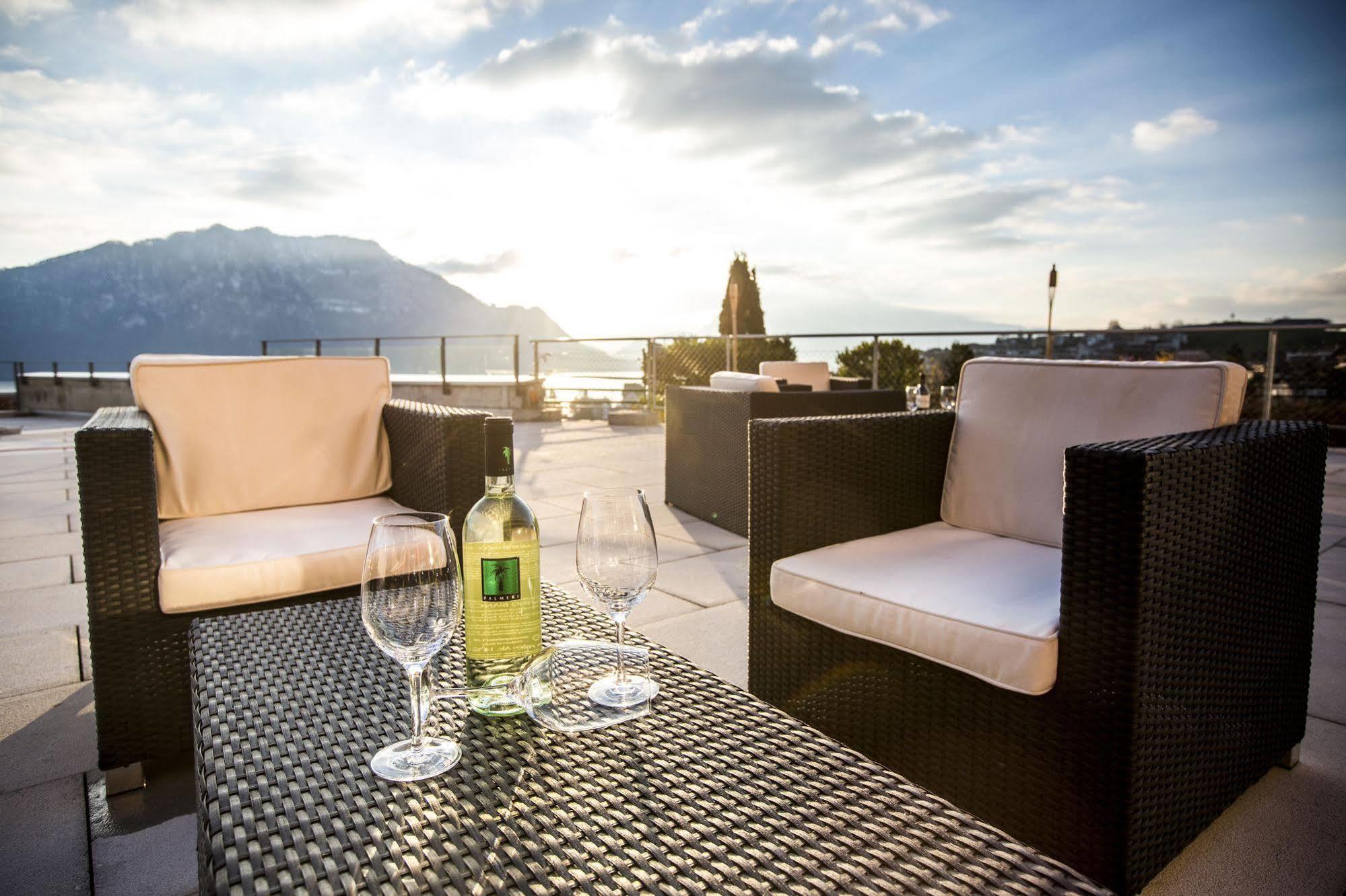 Alpenblick Weggis - Panorama & Alpen Chic Hotel מראה חיצוני תמונה